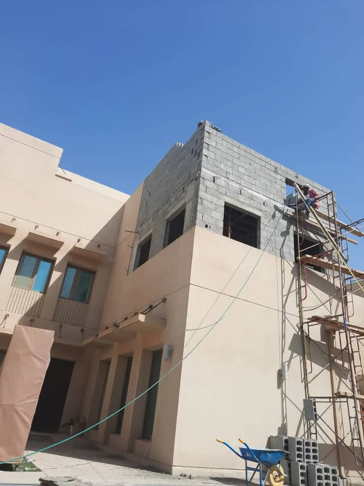 ترميم واجهات المباني الخارجية