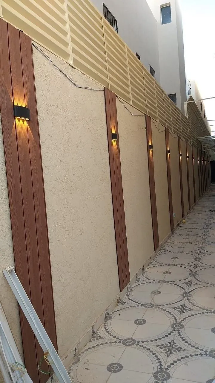 تركيب سواتر حديد وخشب